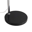 Marilyn 1 Light Arc Floor Lamp - 94 Chrome Mylar Crystal shade