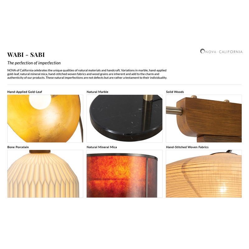 Luna Bella Torchiere Floor Lamp - Matte Black & Gold-Leaf Shade