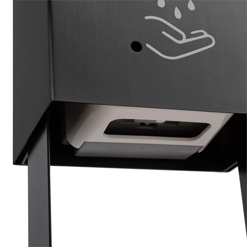 Luxe Tabletop Touchless Hand Sanitizer Dispenser - 21 Matte Black
