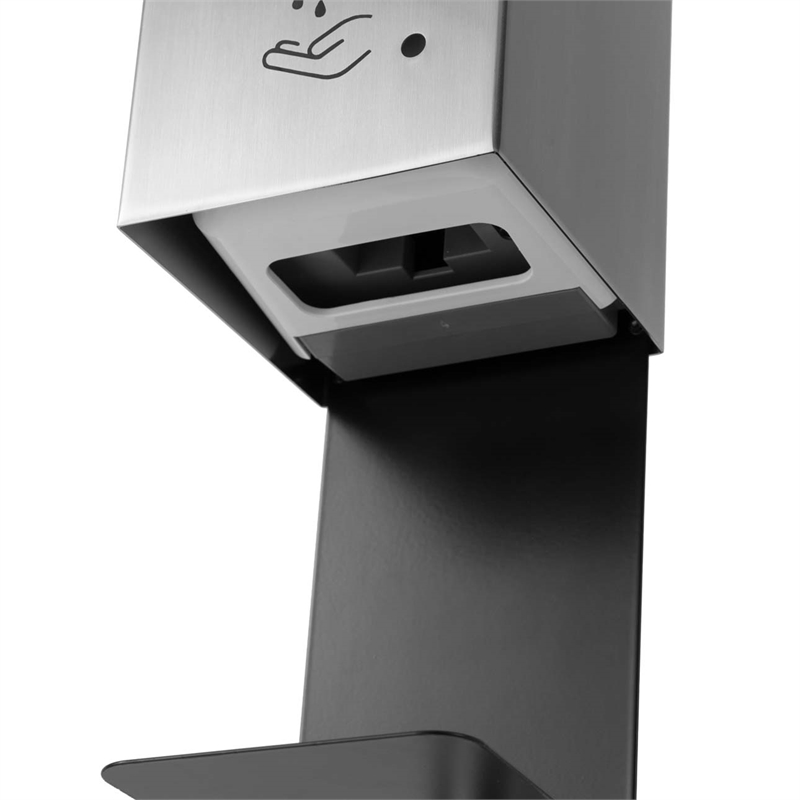 Luxe Wall Mount Touchless Hand Sanitizer Dispenser - 19 Satin Nickel