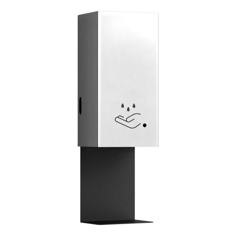 Luxe Wall Mount Touchless Hand Sanitizer Dispenser - 19 Satin Nickel