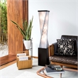 Torque Accent Floor Lamp - 54 Tall Base Espresso Wood finish