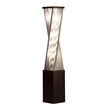 Torque Accent Floor Lamp - 54 Tall Base Espresso Wood finish