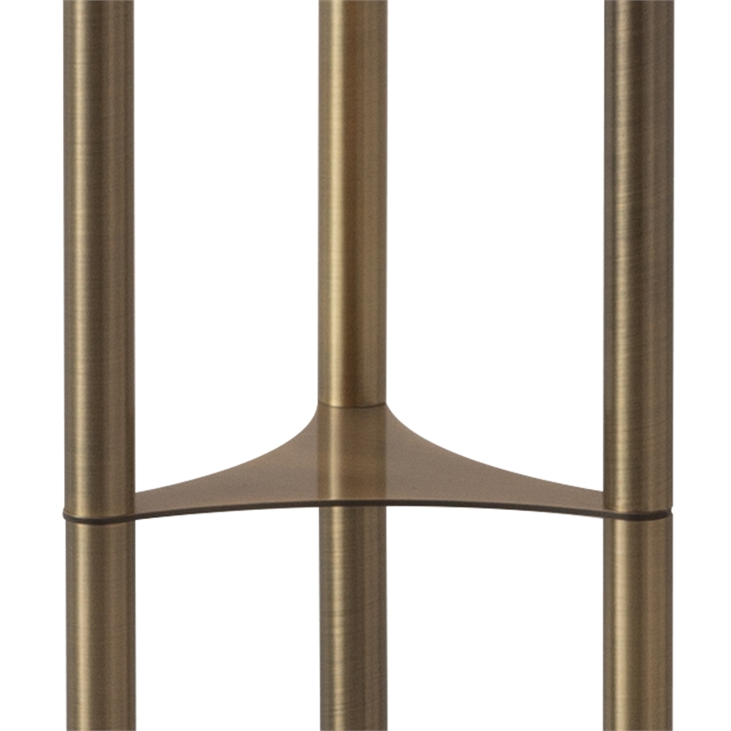 NOVA of California WILLOWS ACCENT FLOOR LAMP WEATHERED BRASS