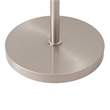 Culver Tree Lamp - Satin Nickel - Pool Blue shades
