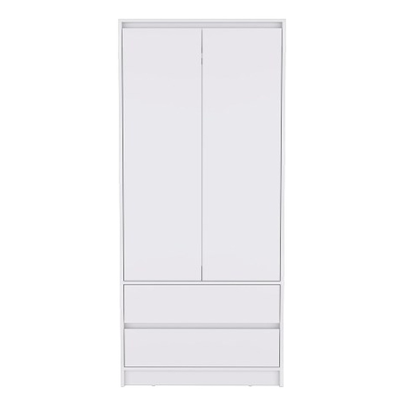 Closher Armoire Engineered Wood White