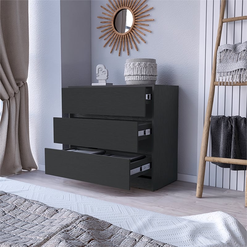 Maldus Dresser Engineered Wood Black