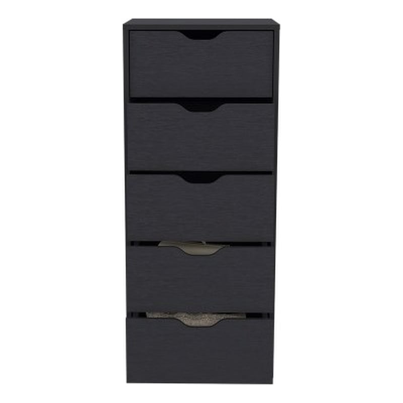 Kamran Dresser Engineered Wood Black