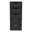 Kamran Dresser Engineered Wood Black