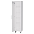 Buccan Storage Cabinet Engineered Wood White