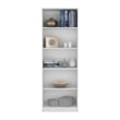 Benzoni  Bookcase 4-Shelves Engineered Wood White