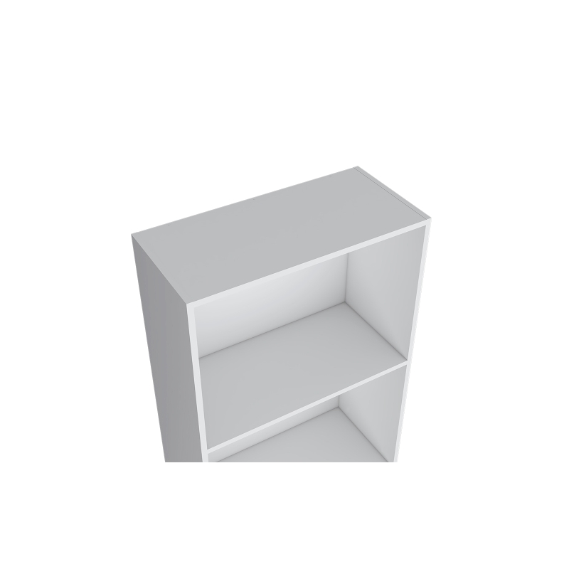 Benzoni Bookcase Engineered Wood White