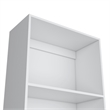 Benzoni Bookcase Engineered Wood White