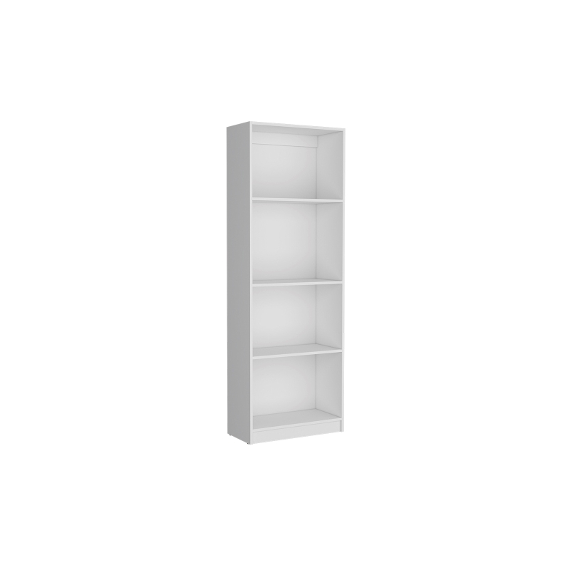 Benzoni Bookcase Engineered Wood White