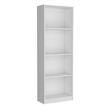 Benzoni Bookcase Engineered Wood White