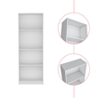 Benzoni Bookcase Engineered Wood White