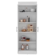 Clinton Pantry Cabinet Engineered Wood White