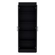Clinton Pantry Cabinet Engineered Wood Black