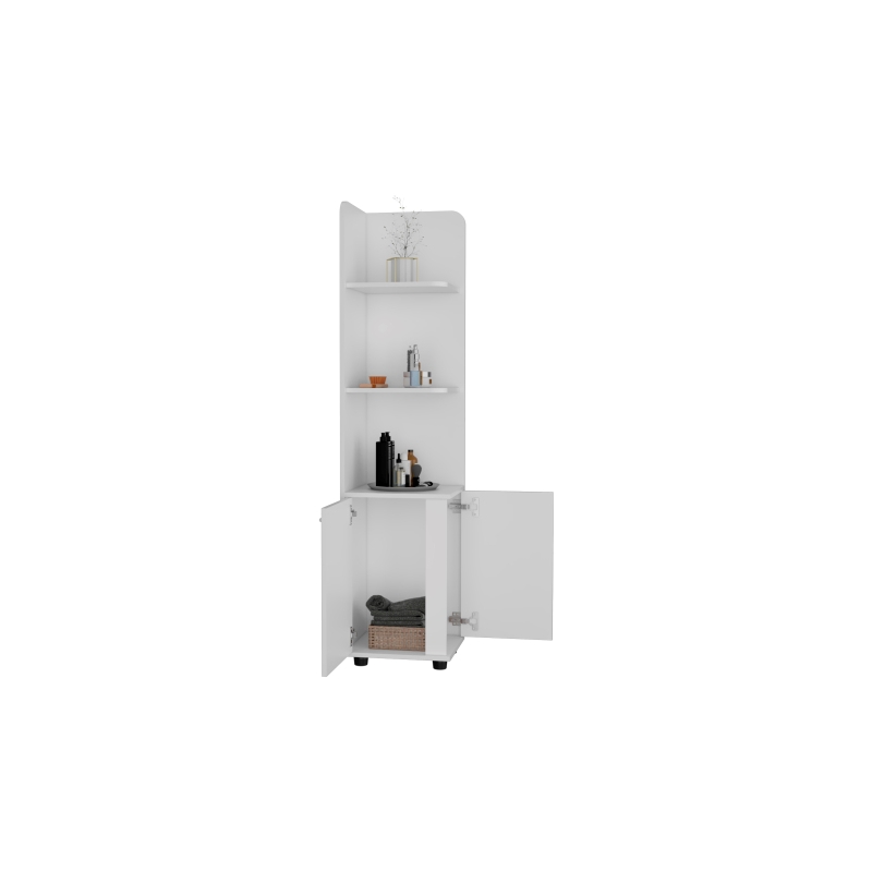 Kairatu Freestanding Cabinet Engineered Wood White