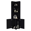 Kairatu Freestanding Cabinet Engineered Wood Black