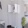 Alikuri Storage Cabinet Engineered Wood Wall White