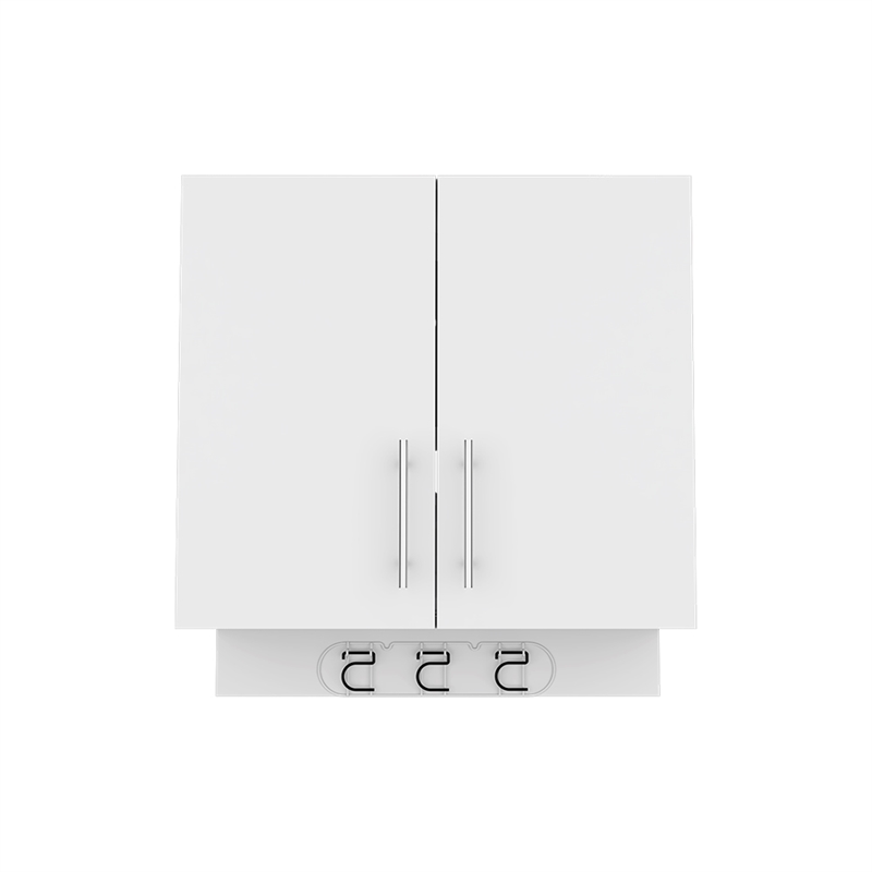 Alikuri Storage Cabinet Engineered Wood Wall White