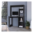 Ryndon Desk Engineered Wood Black