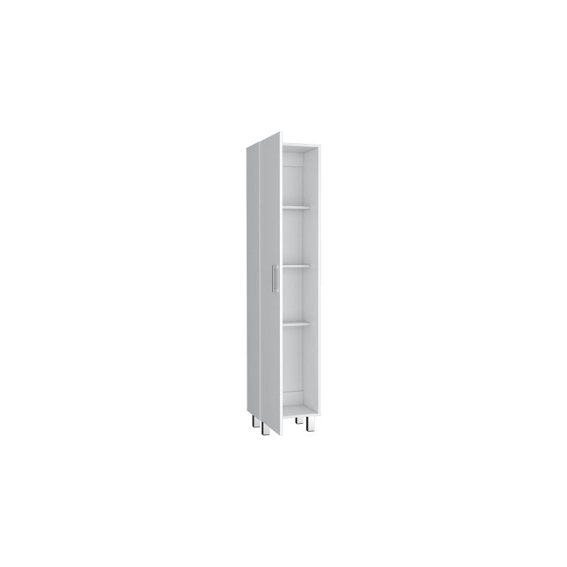 Molekeede Storage Cabinet Engineered Wood White