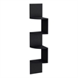 Crestone Shelf Engineered Wood Black