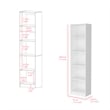 Benzoni Bookcase XS Engineered Wood White