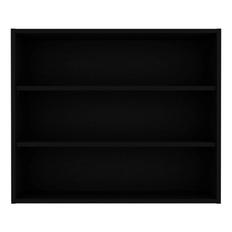 Meeker Floating Shelf Engineered Wood Black