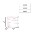 Meeker Floating Shelf Engineered Wood White