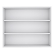 Meeker Floating Shelf Engineered Wood White