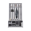 Murphy Hall Tree Engineered Wood Gray