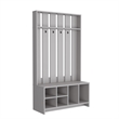 Murphy Hall Tree Engineered Wood Gray