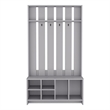 Murphy Hall Tree Engineered Wood Gray
