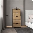 Kamran Dresser Engineered Wood Macadamia