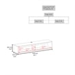 Floating Tv Stand Moore Engineered Wood Light Oak