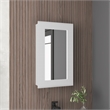 Sanford Medicine Cabinet Engineered Wood White