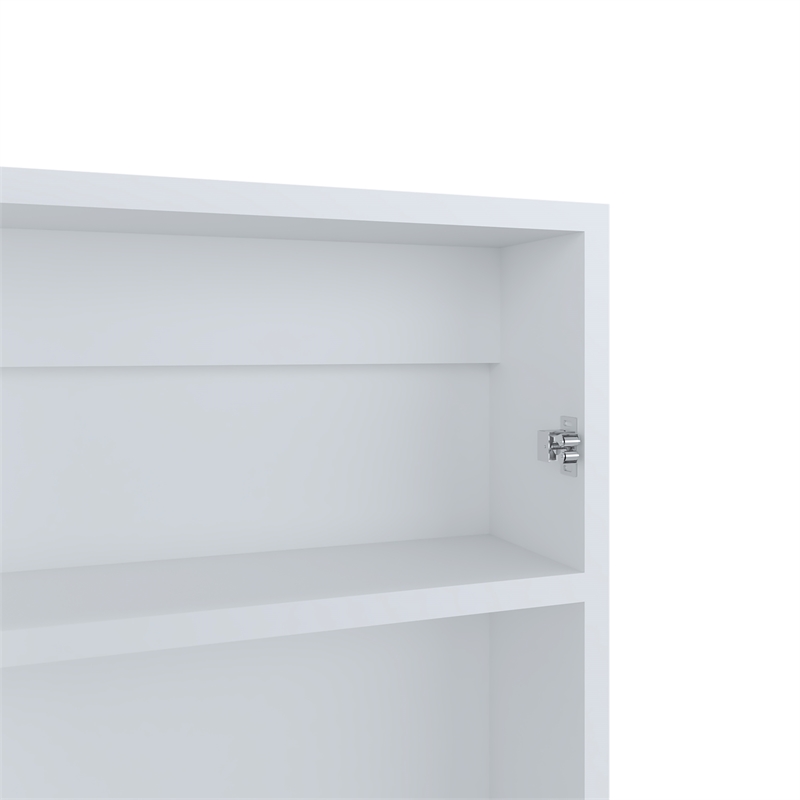 Sanford Medicine Cabinet Engineered Wood White