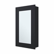 Sanford Medicine Cabinet Engineered Wood Black