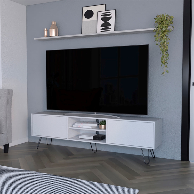 Tv Stand Franklin Living Room White