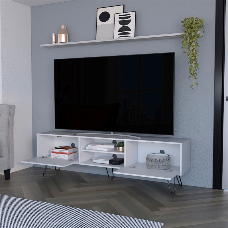 Tv Stand Franklin Living Room White