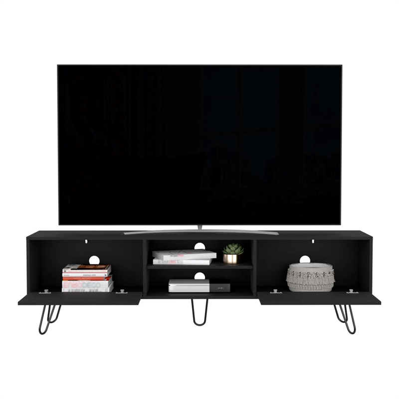 Tv Stand Franklin Living Room Black