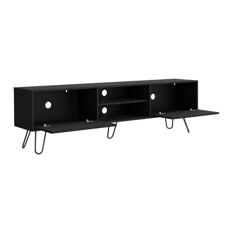 Tv Stand Franklin Living Room Black