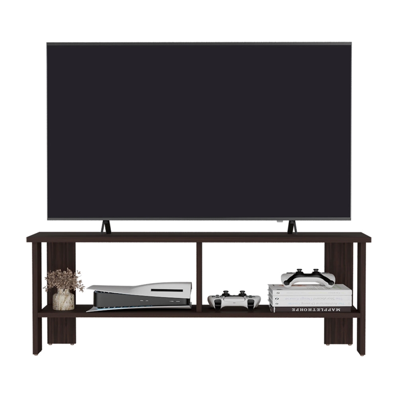 Kingsland Tv Stand Living Room Dark Walnut
