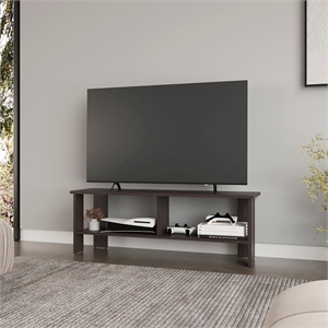 Kingsland Tv Stand Living Room Dark Walnut