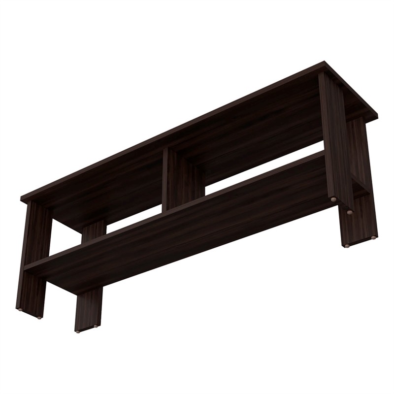 Kingsland Tv Stand Living Room Dark Walnut