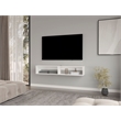 Floating Tv Stand Moore Living Room White