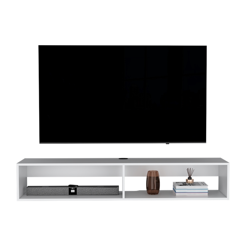 Floating Tv Stand Moore Living Room White